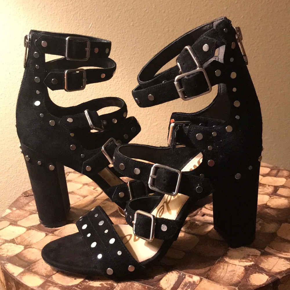 Sam elderman platform rock star sandals sz 7
